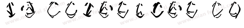 EN zhengbang withline YILIN字体转换